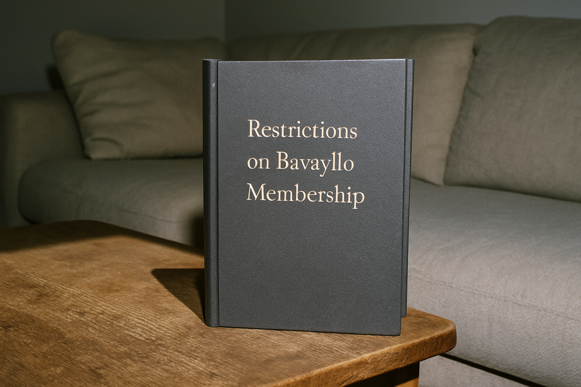 bavayllo restriction