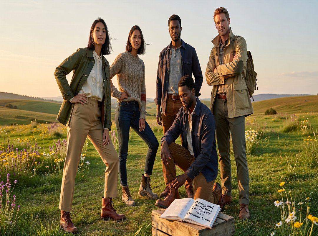 Posing & Wardrobe: The Secrets to an 'Adorable' Outdoor Look